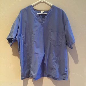 Medline Blue Scrubs Top